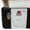 Japanese Head Spa черно цяло легло с Foot Spa и водопроводна връзка - с електрическа облегалка (вкл. парогенератор, капак и 2 x водни нагревателя)