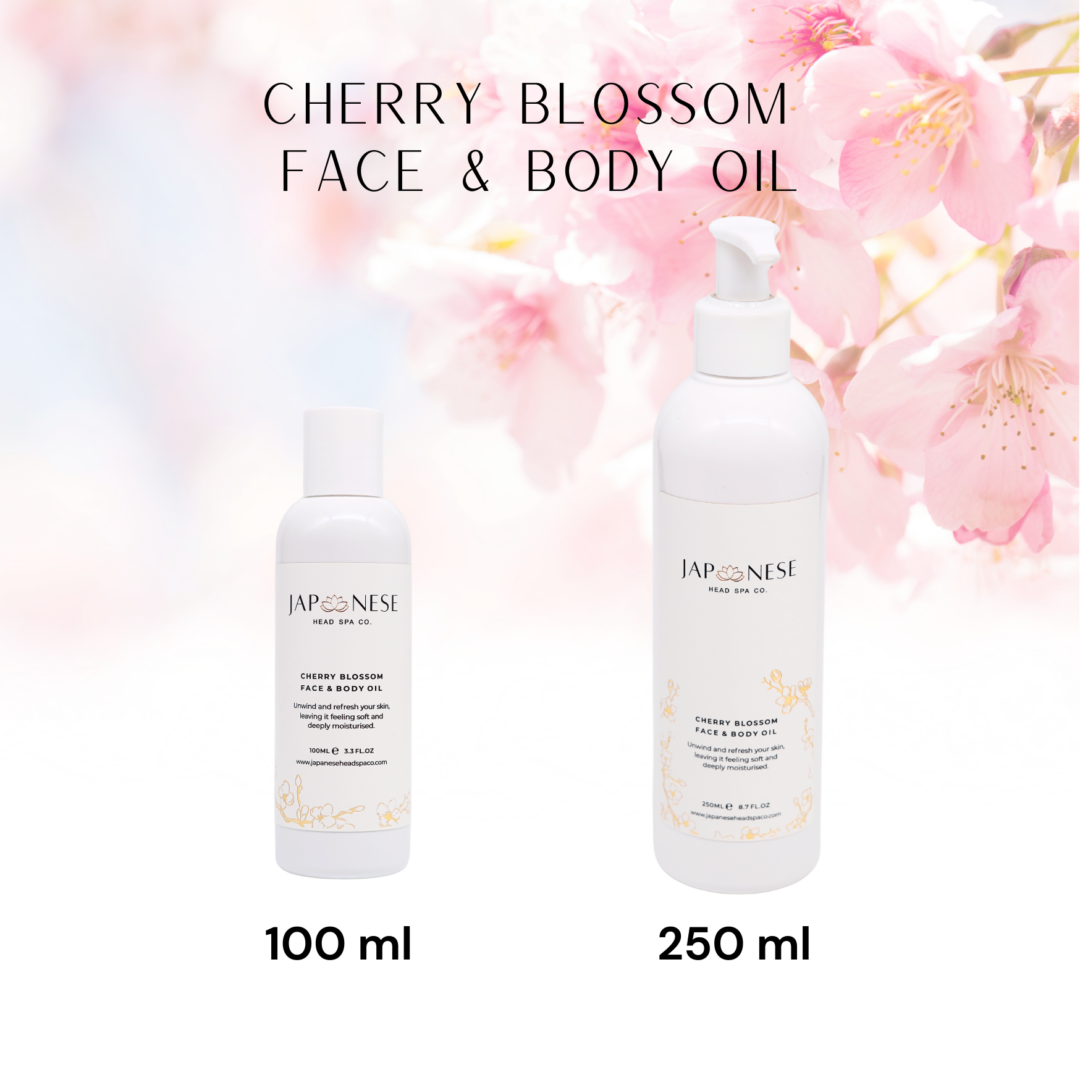 JAPANESE HEAD SPA CO - ОЛИО ЗА ЛИЦЕ И ТЯЛО CHERRY BLOSSOM 250 ML