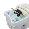 Кремав Japanese Head Spa цял модул с легло и водопроводна връзка (вкл. парогенератор, капак и воден нагревател)