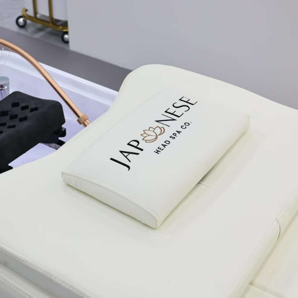 Кремав Japanese Head Spa цял модул с легло и водопроводна връзка (вкл. парогенератор, капак и воден нагревател)