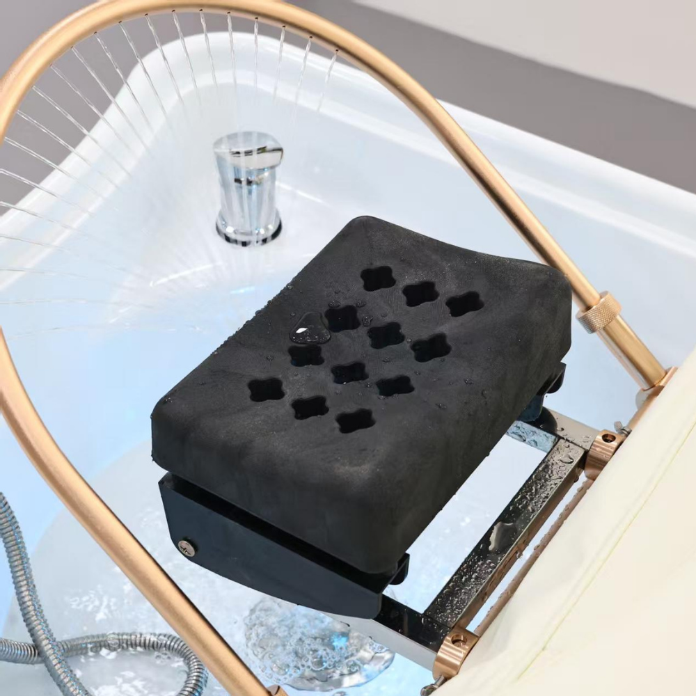 Кремав Japanese Head Spa цял модул с легло и водопроводна връзка (вкл. парогенератор, капак и воден нагревател)